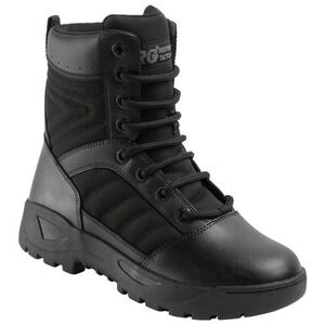 Response Gear Side-Zip 3.0 Women's Service Boots - Black Leather 8" Size 8